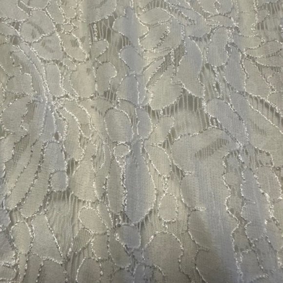 Ebony Bea 3X white hollowed lace dress - Picture 8 of 14